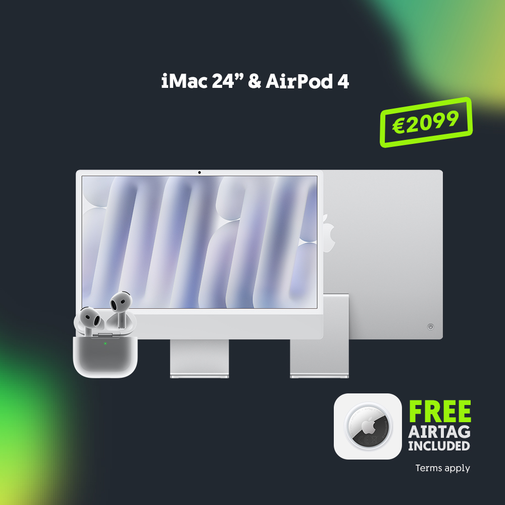 iMac 24 inch and Airpods 4 for €2099